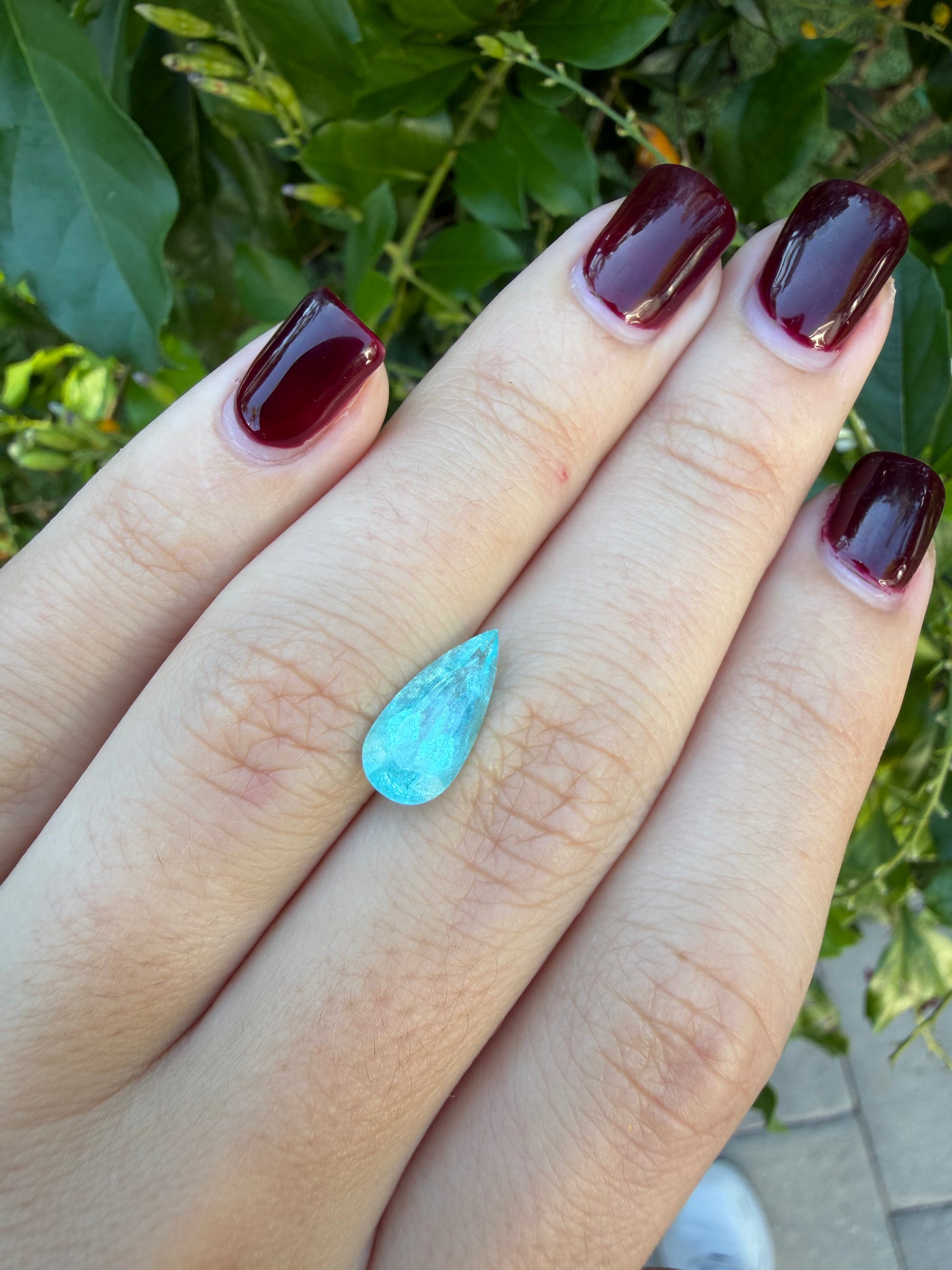 *NEW* Bespoke 2.23 Carat Pear Paraíba Tourmaline