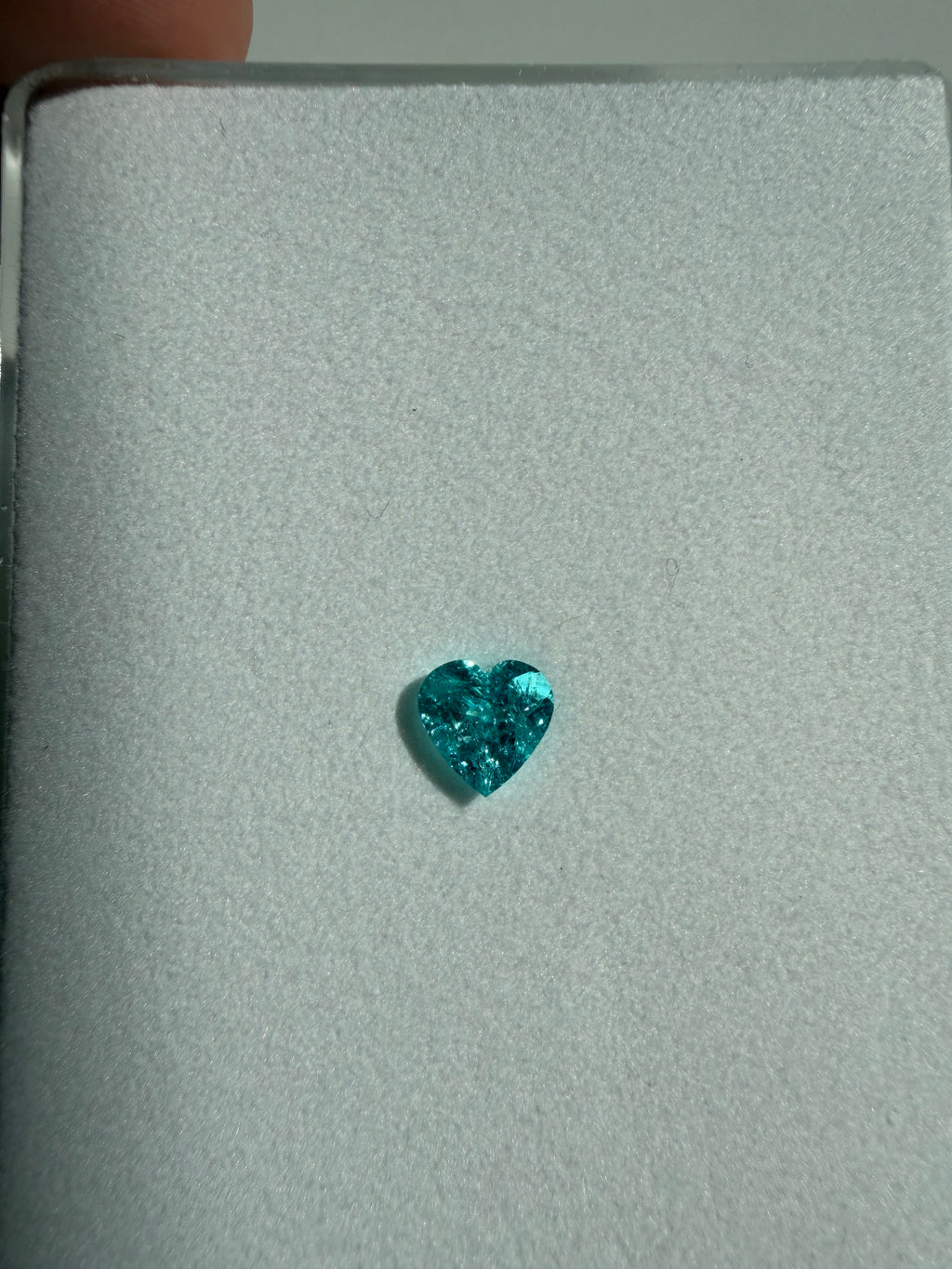 *NEW* Bespoke 1.42 Carat Heart Paraíba Tourmaline