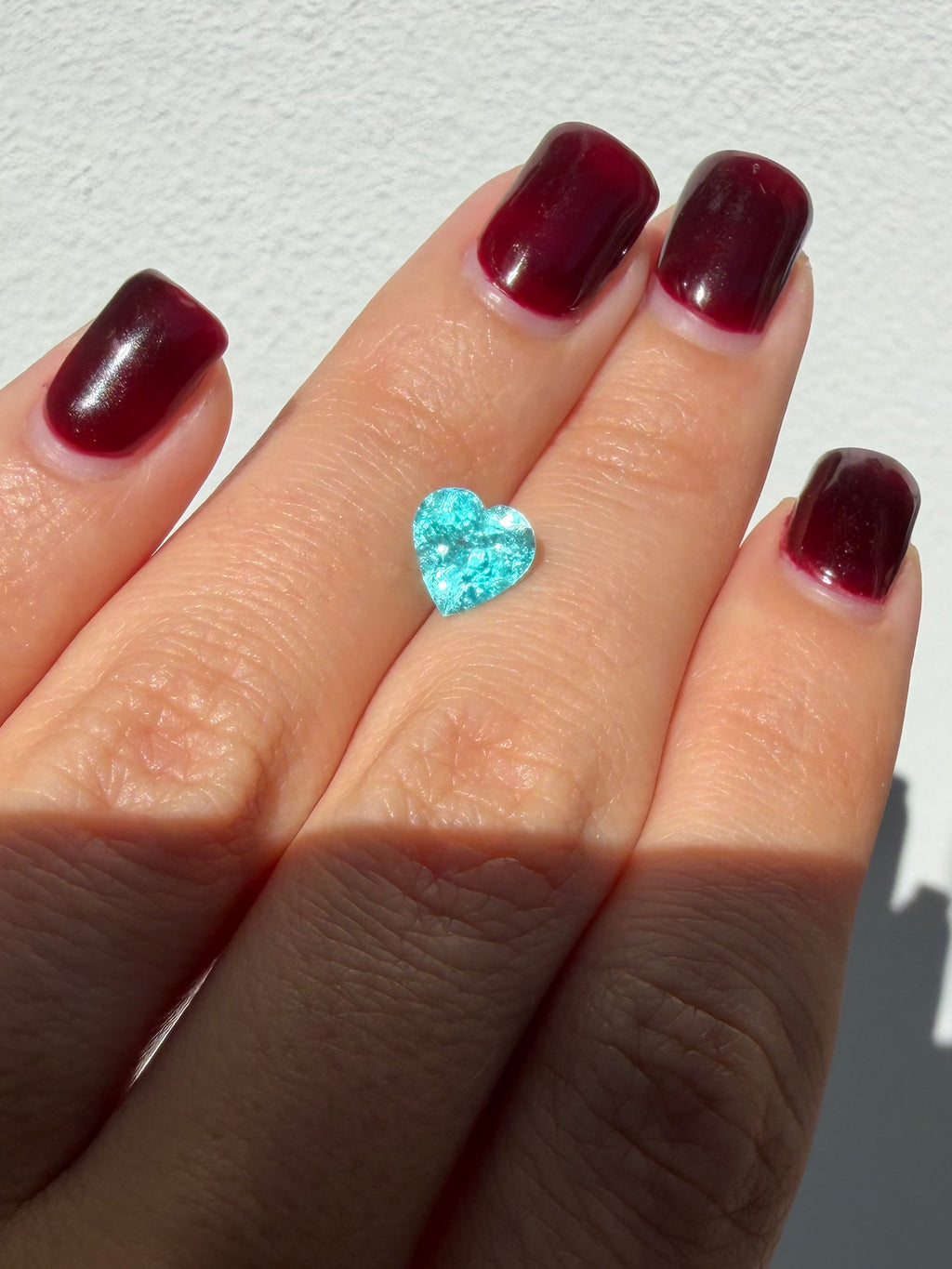 *NEW* Bespoke 1.42 Carat Heart Paraíba Tourmaline