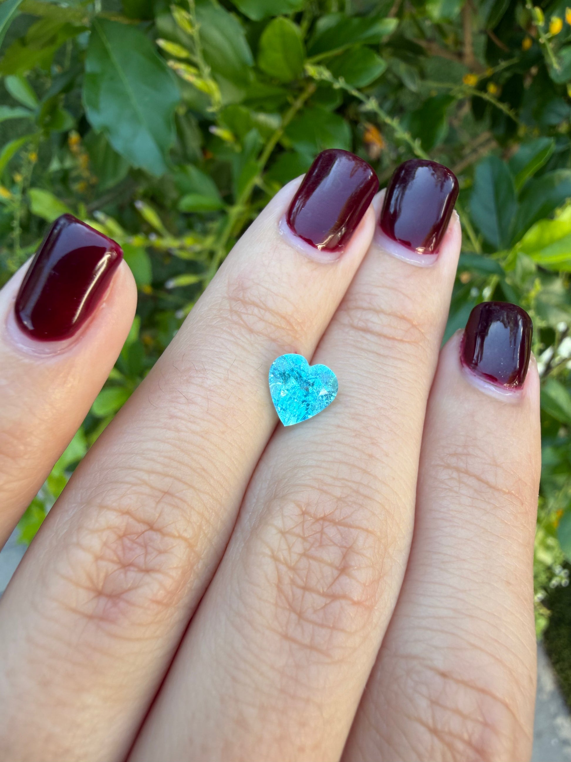 *NEW* Bespoke 1.42 Carat Heart Paraíba Tourmaline