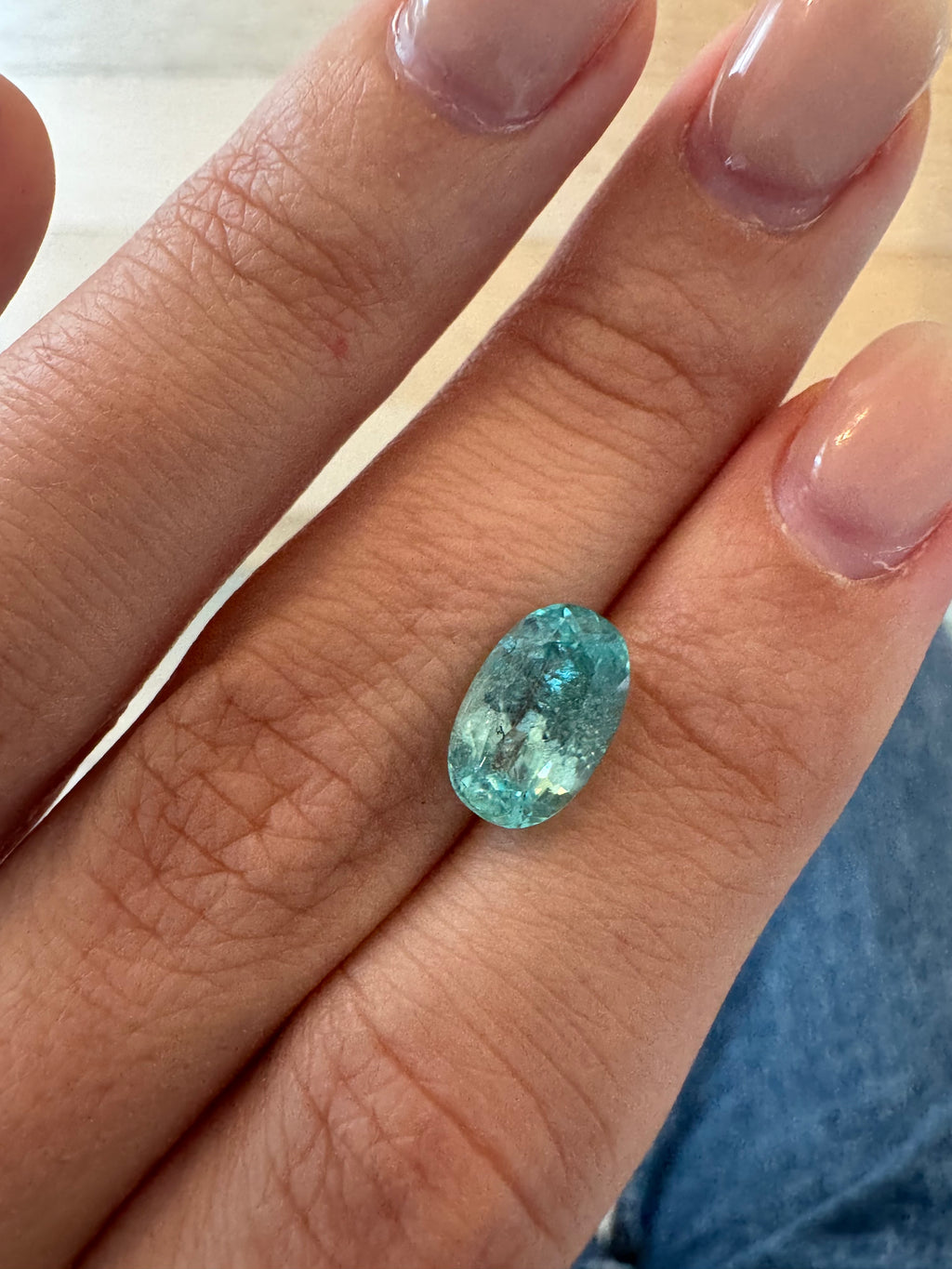 Bespoke 2.68 Carat Oval Paraíba Tourmaline-SOLD OUT