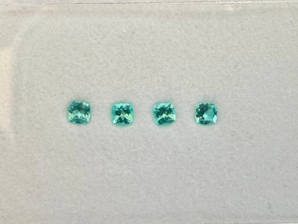 *NEW* Bespoke 0.51 Carat Cushion Paraíba Tourmaline Layout