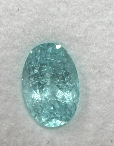 *SEPTEMBER GEM DROP* Bespoke 0.56 Carat Oval Cut Paraíba Tourmaline