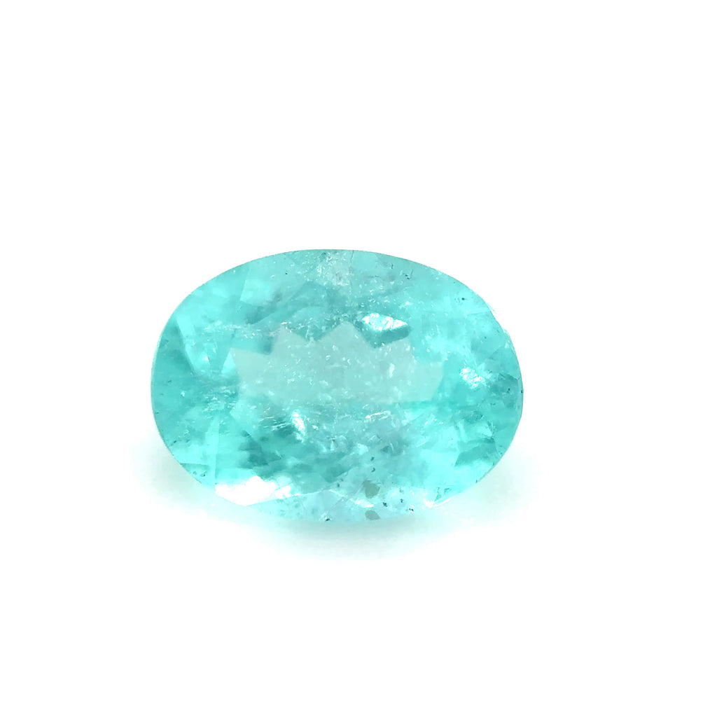 *COUTURE* Bespoke 0.86 Carat Oval Cut Paraíba Tourmaline