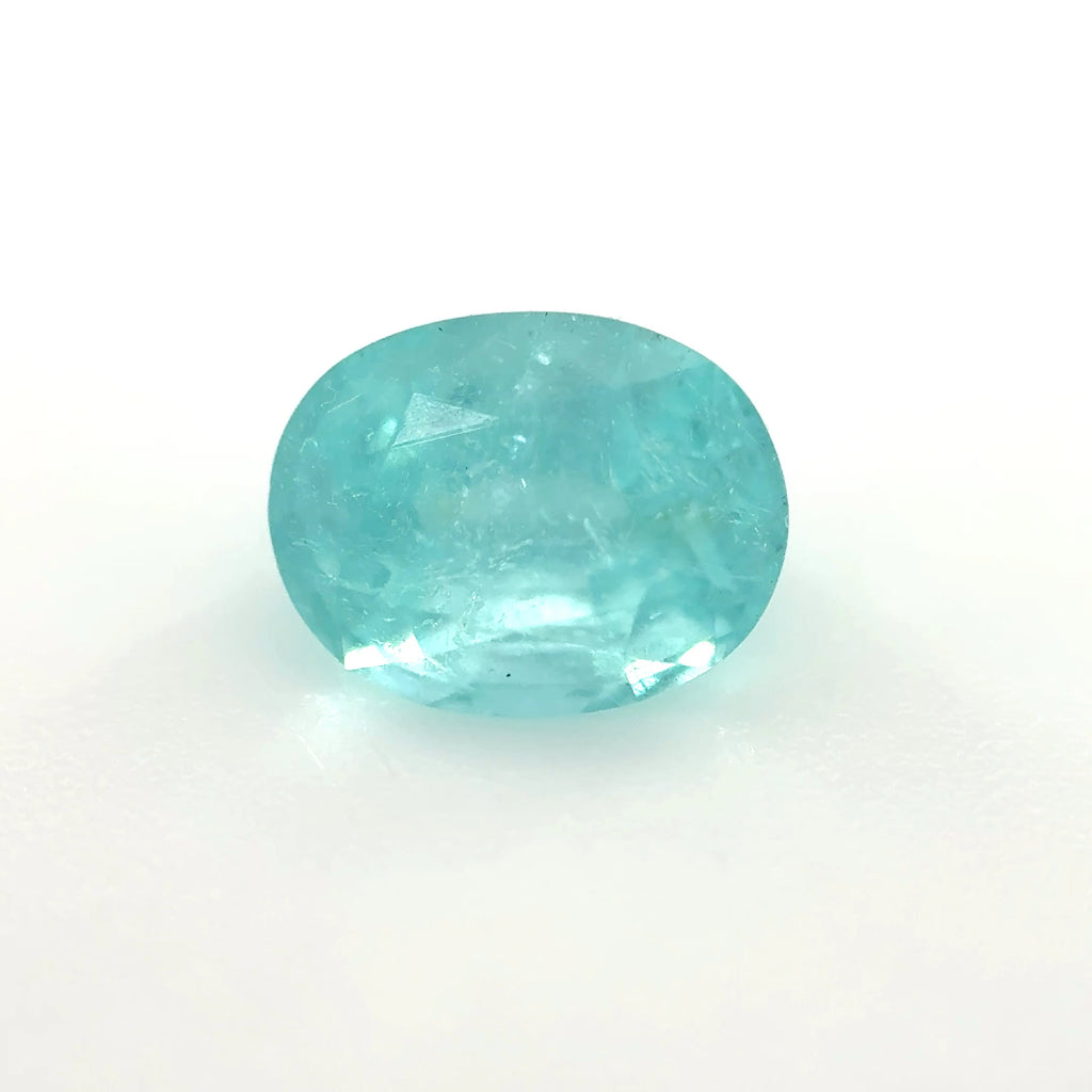 *COUTURE* Bespoke 0.98 Carat Oval Cut Paraíba Tourmaline
