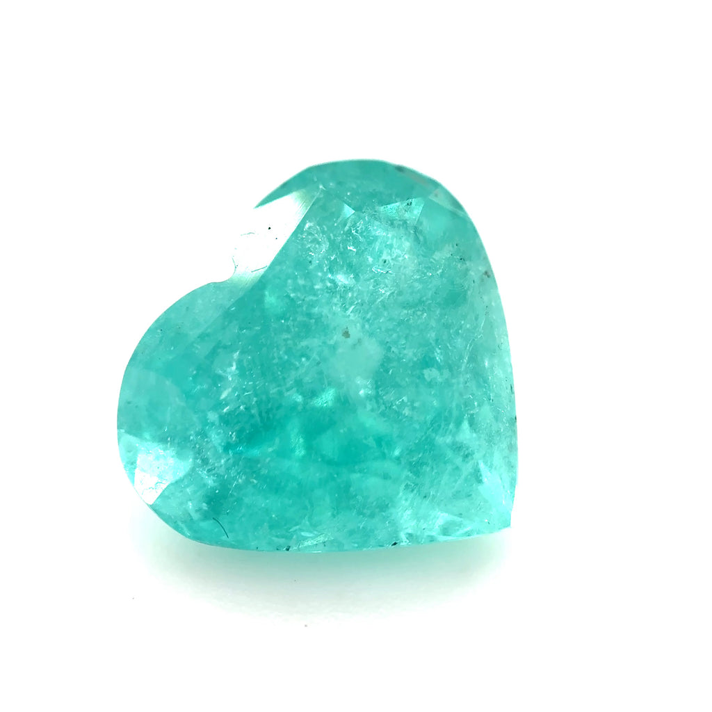 *SEPTEMBER GEM DROP* Bespoke 3.55 Carat Heart Cut Paraíba Tourmaline