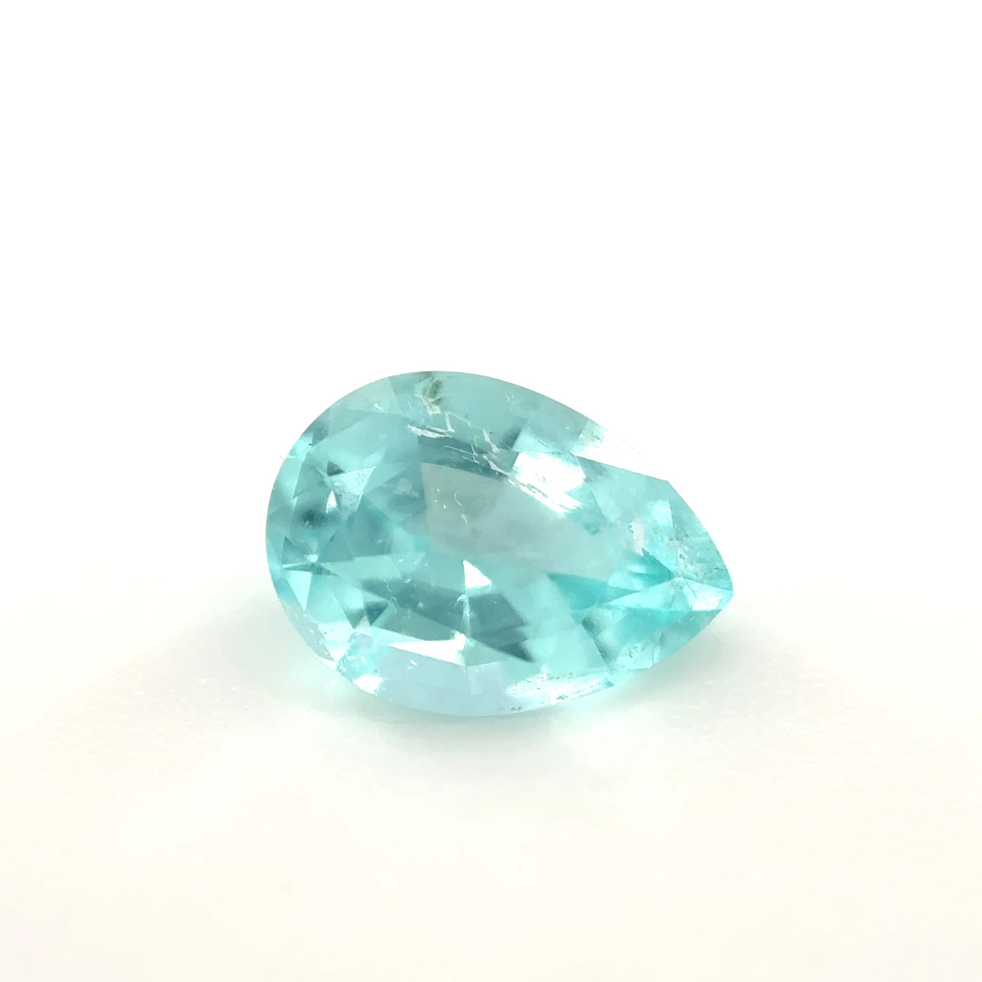 *PARAIBAMAS* Bespoke 0.69 Carat Pear Paraíba Tourmaline