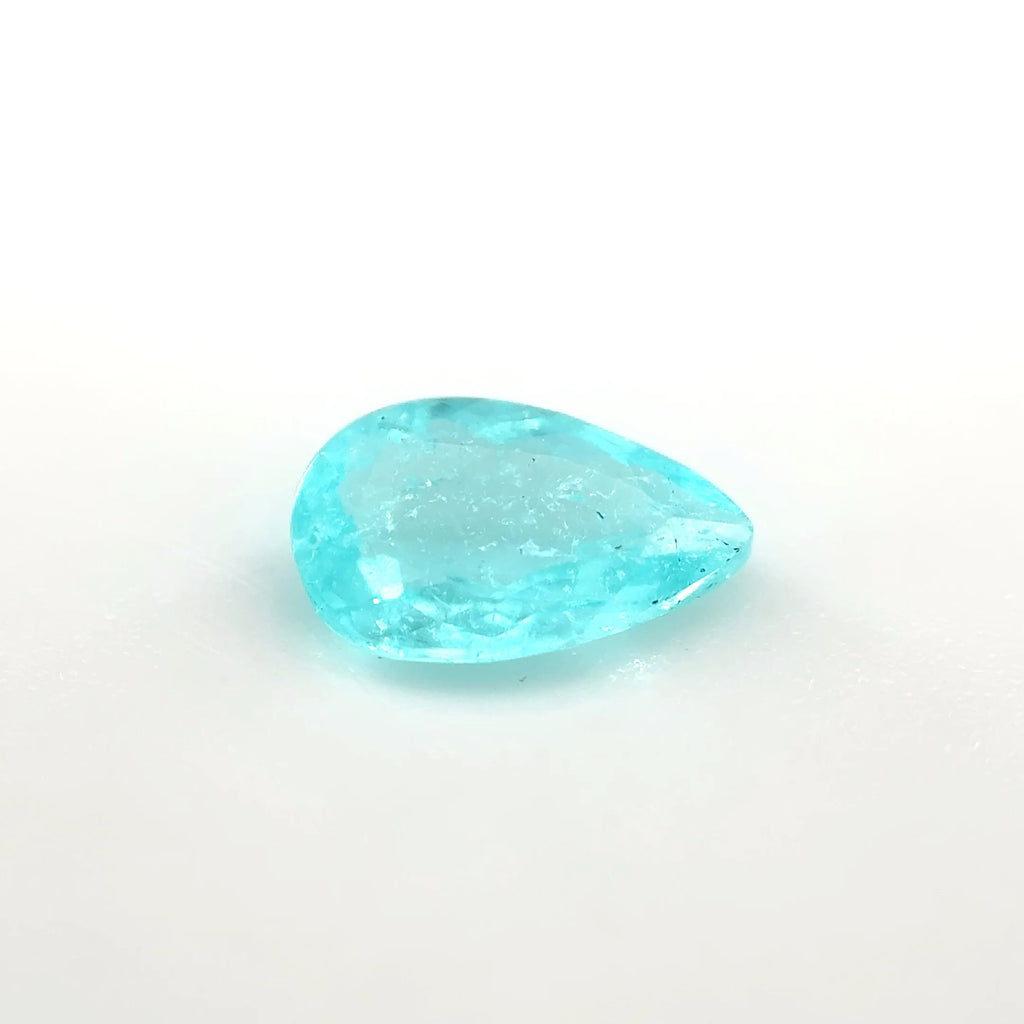 *TUCSON* Bespoke 0.46 Carat Pear Paraíba Tourmaline