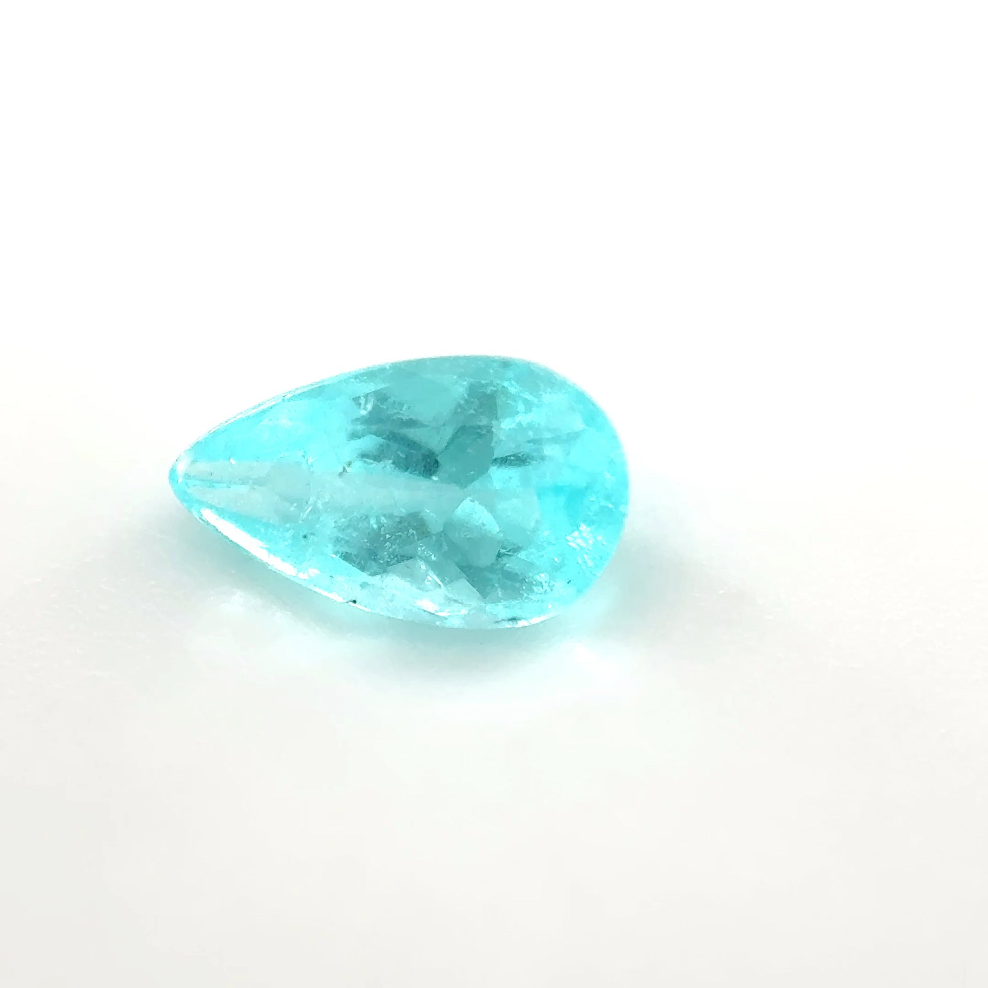 *TUCSON* Bespoke 0.56 Carat Pear Paraíba Tourmaline