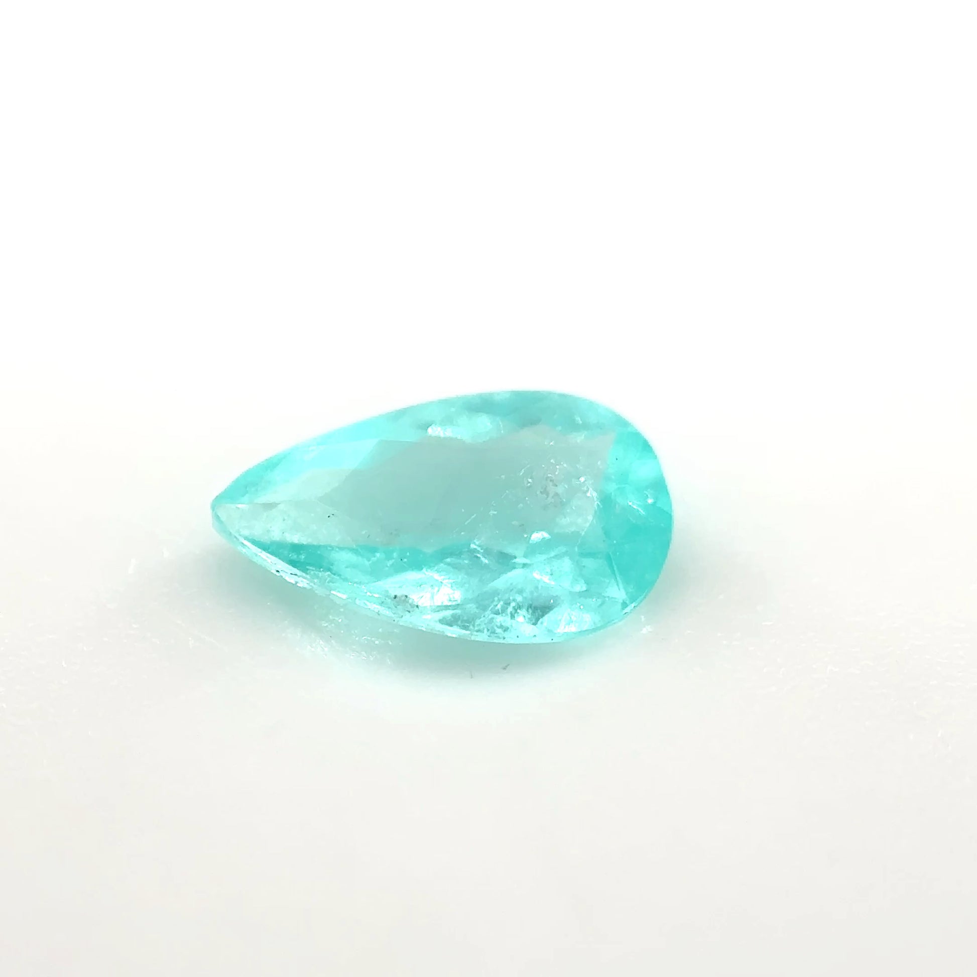 *TUCSON* Bespoke 0.42 Carat Pear Paraíba Tourmaline