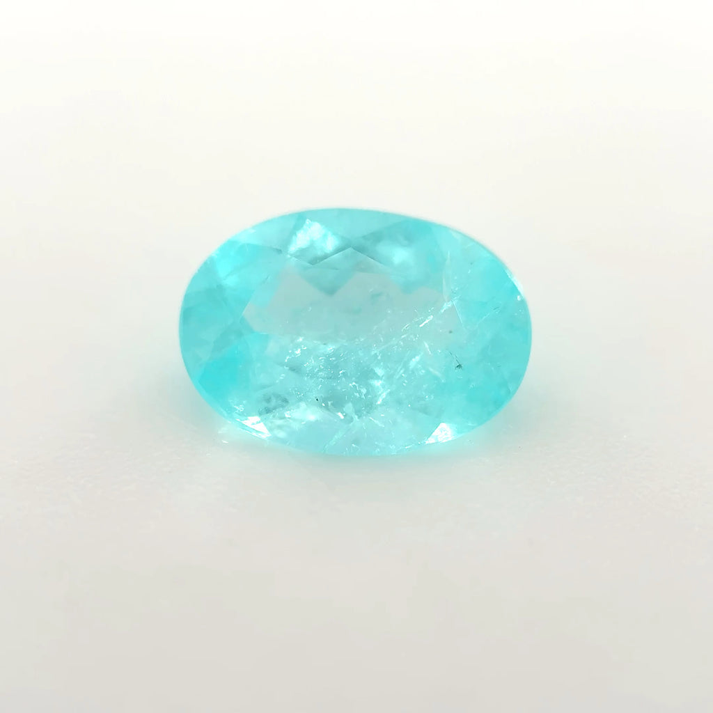 *COUTURE* Bespoke 0.74 Carat Oval Cut Paraíba Tourmaline