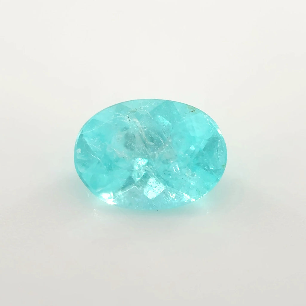 *COUTURE* Bespoke 0.84 Carat Oval Cut Paraíba Tourmaline