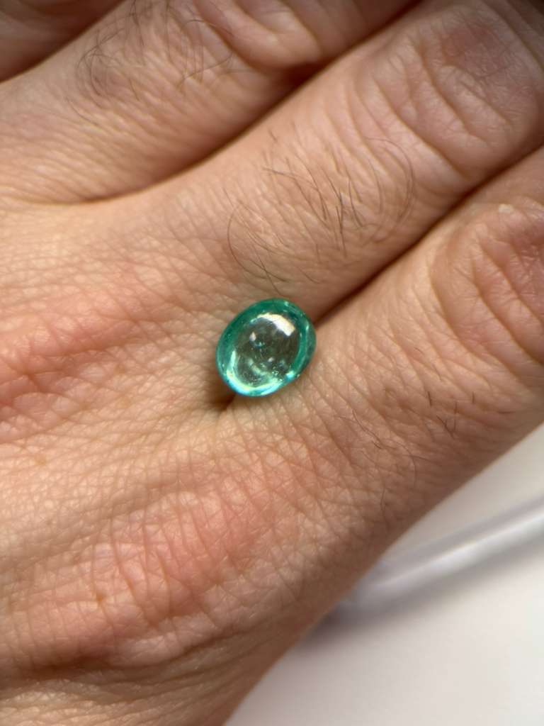 *COUTURE* Bespoke 3.97 Carat Oval Cut Paraíba Tourmaline