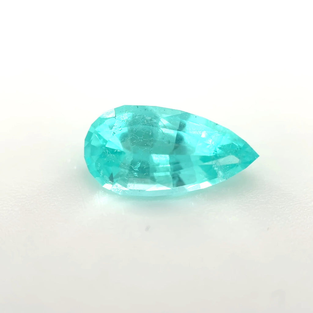 *COUTURE* Bespoke 0.72 Carat Pear Cut Paraíba Tourmaline