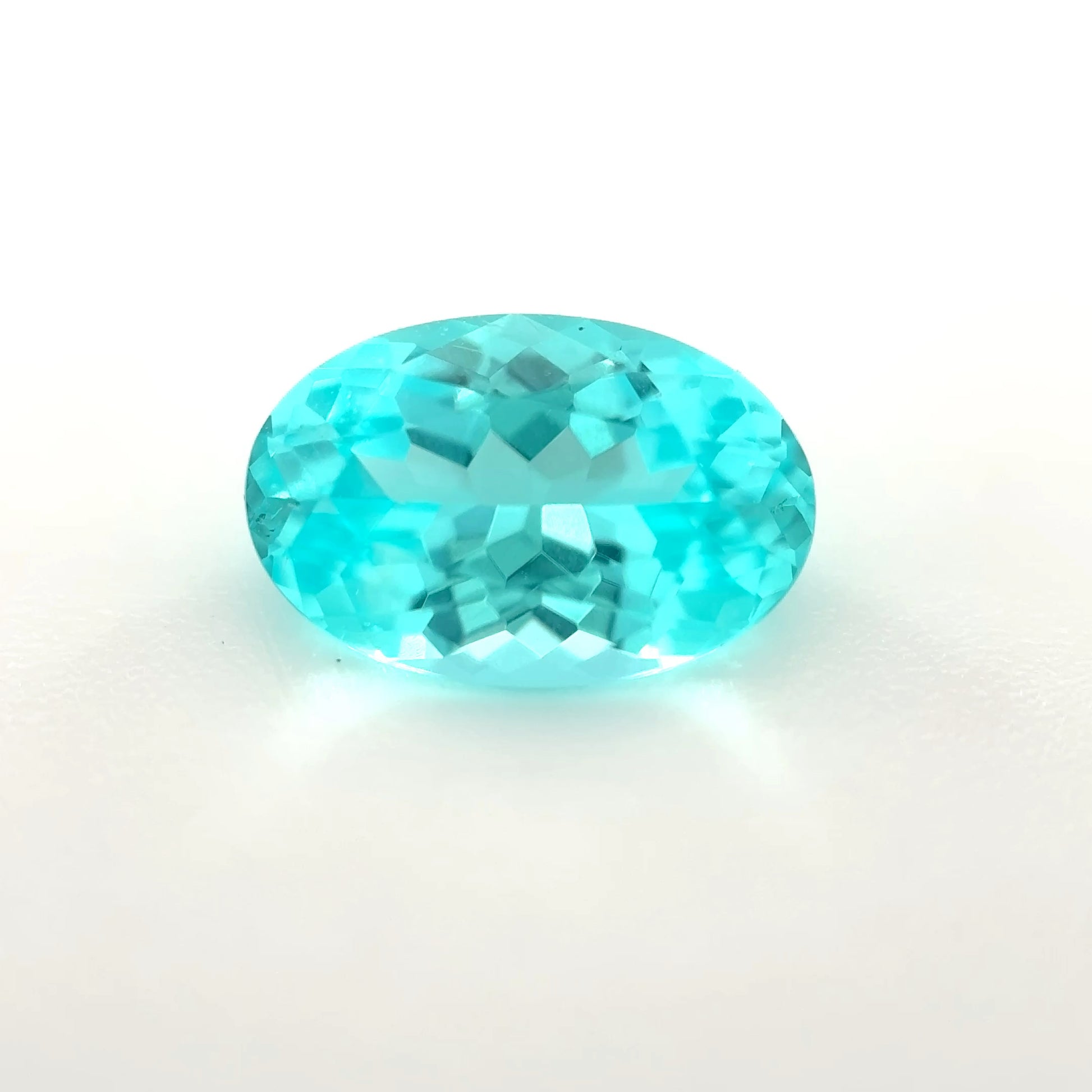 *COUTURE* Bespoke 0.85 Carat Oval Cut Paraíba Tourmaline