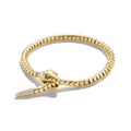 Diamond Rattler Nouveau Serpent Bracelet