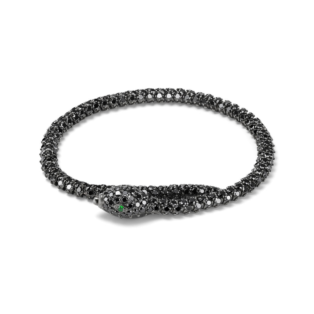 Black Diamond Serpent Bracelet