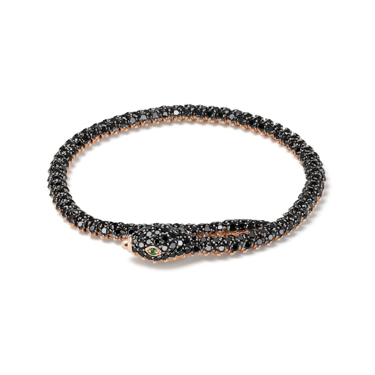 Black Diamond Serpent Bracelet