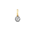 Collet Set 1 Carat Round Diamond Charm