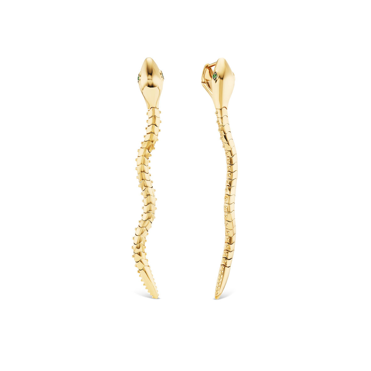 Gold Bite Earrings