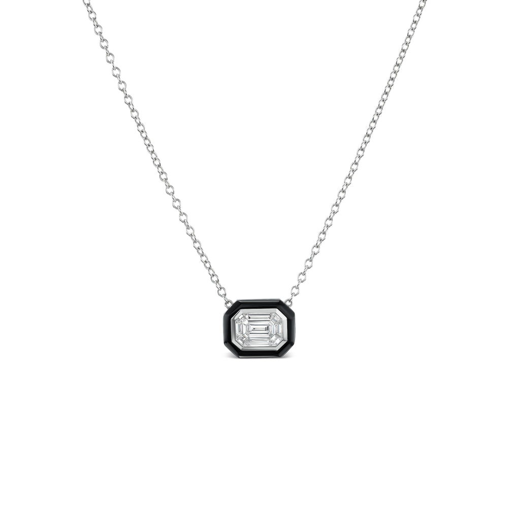 Jubilee Emerald Cut Pendant