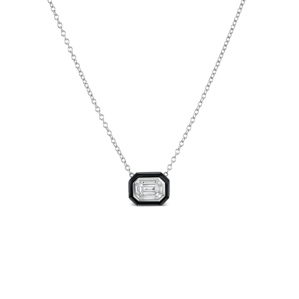 Jubilee Emerald Cut Pendant