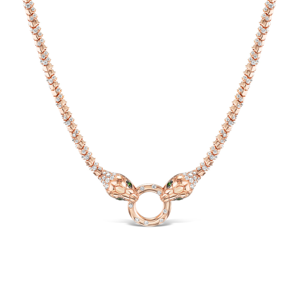Nouveau Double Head Necklace