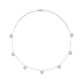 Mini Forget-Me-Not Diamond Necklace