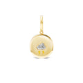 Thundercloud Diamond Saucer Pendant