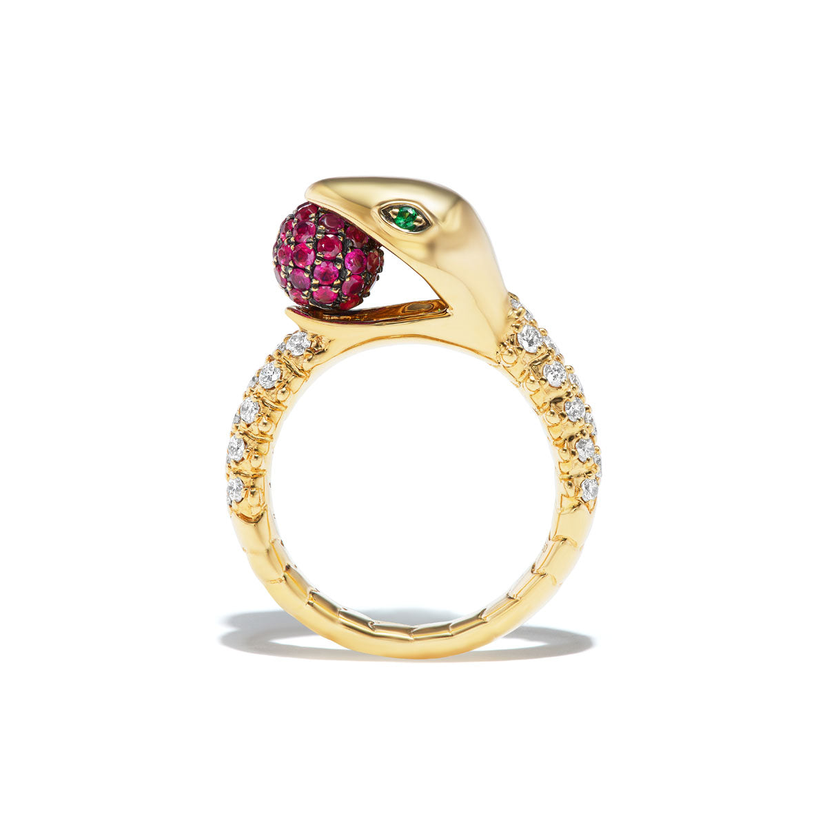 Ruby Red Delicious Forbidden Fruit Ring
