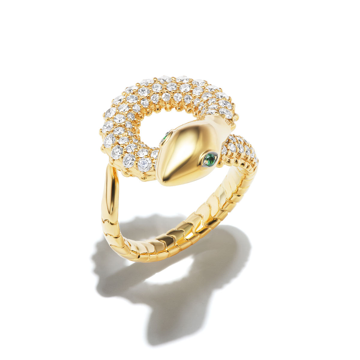 Coiled Serpent Ring