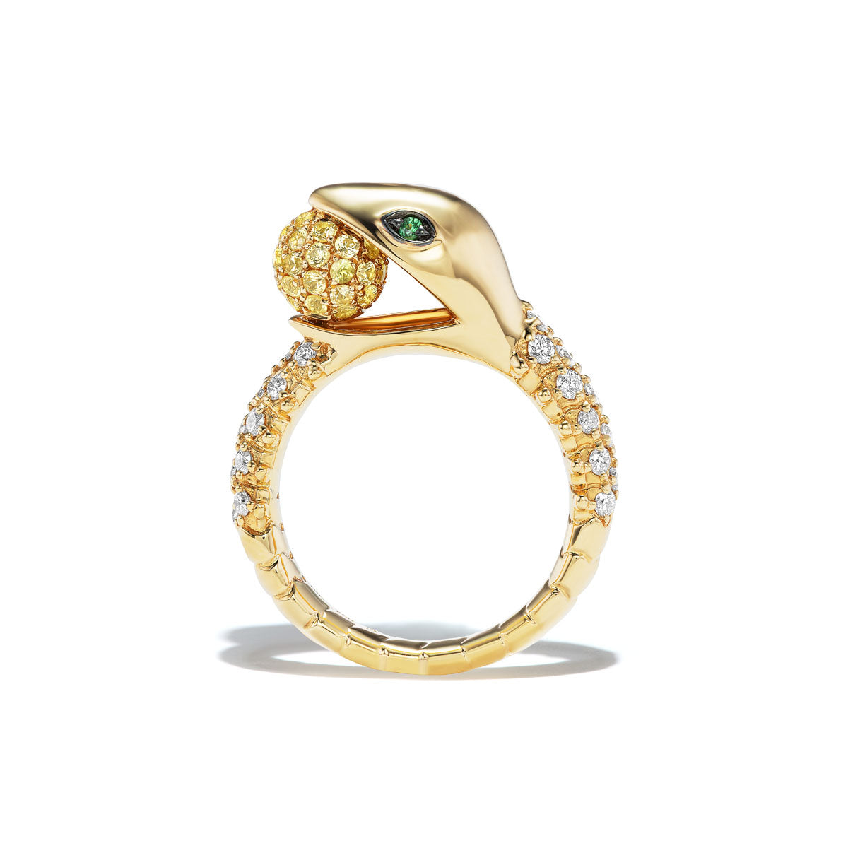 Yellow Delicious Forbidden Fruit Ring
