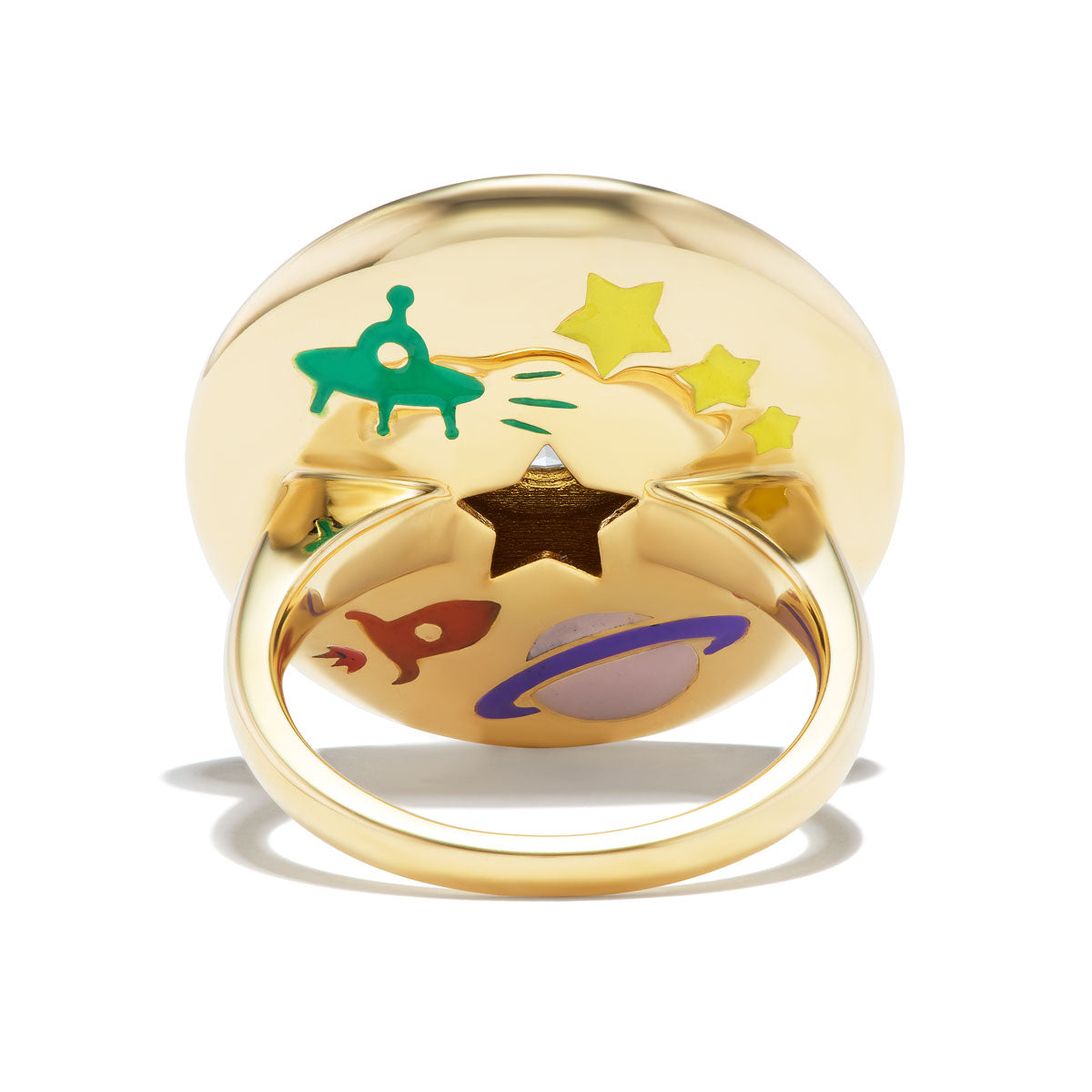Out in Space Mega Saucer Ring