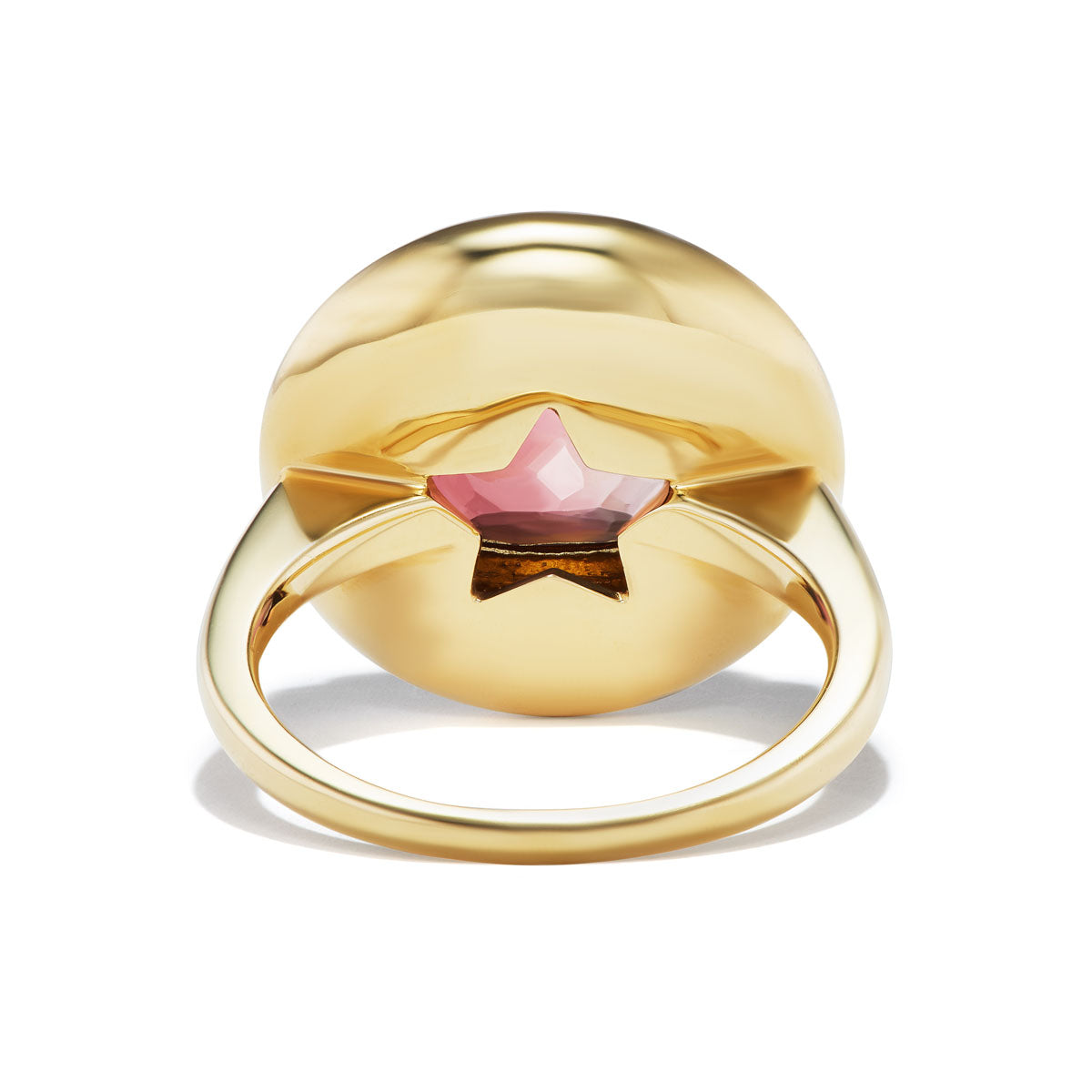 Rose Starburst Saucer Ring