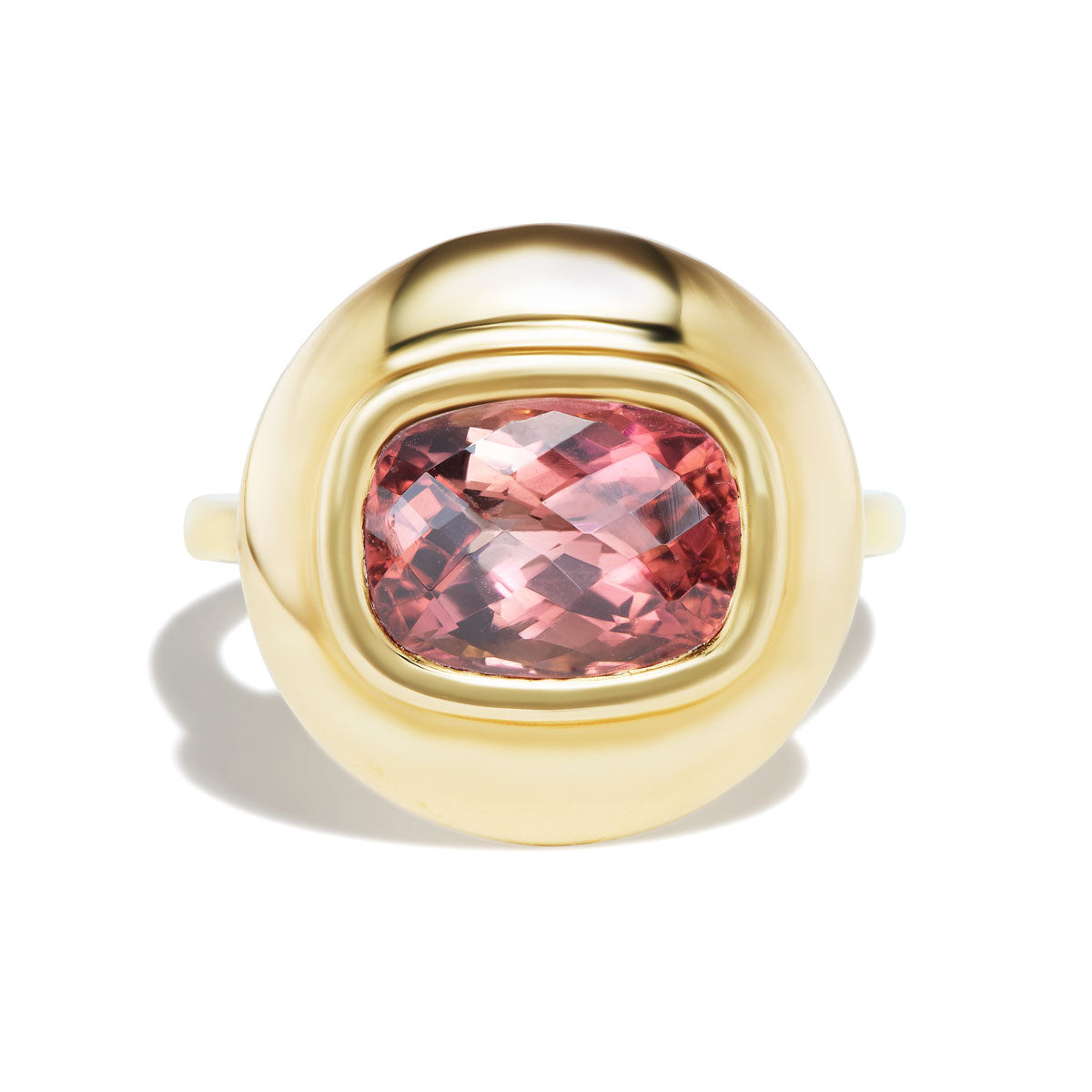 Rose Starburst Saucer Ring