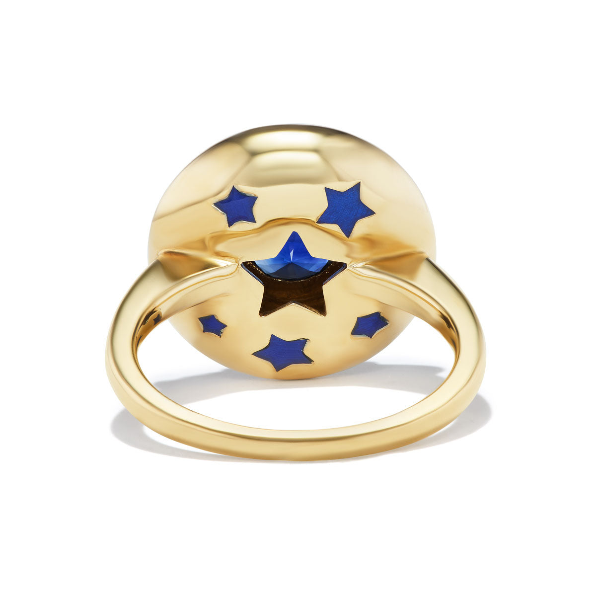 Skylight Starburst Saucer Ring
