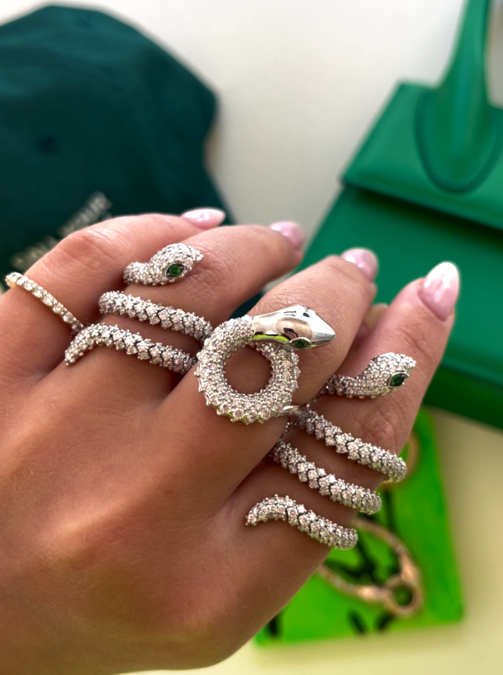 Coiled Serpent Ring