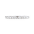 GIA Certified East West Emerald Cut Diamond Bangle