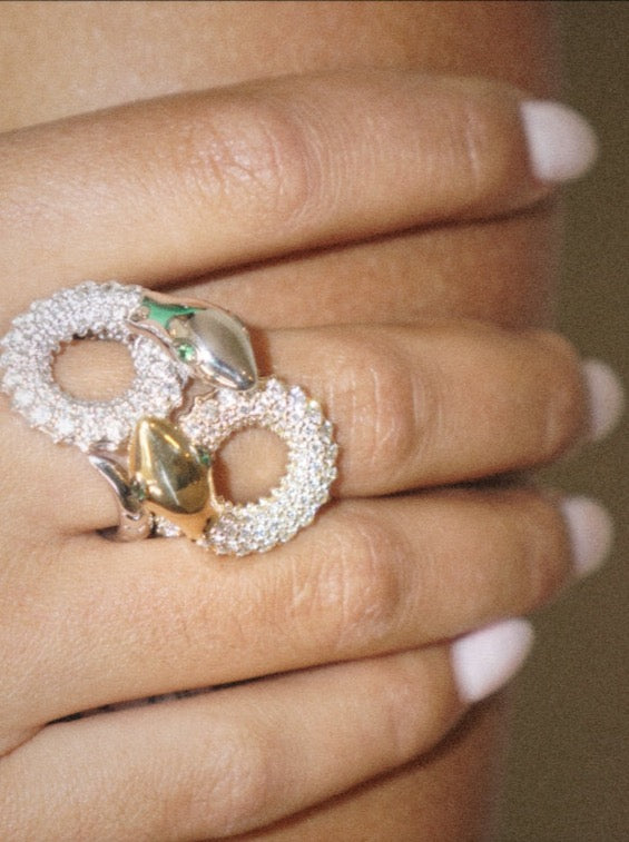 Coiled Serpent Ring