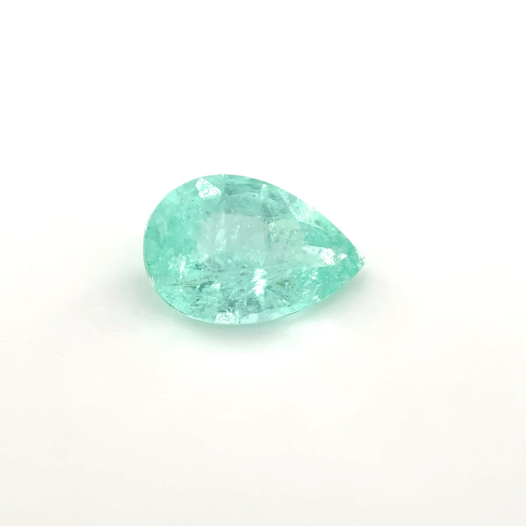 *PARAIBAMAS* Bespoke 0.36 Carat Pear Paraíba Tourmaline