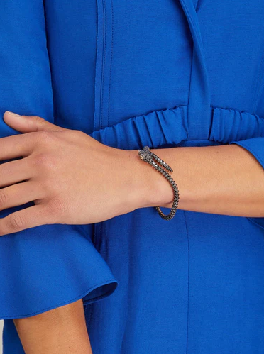 Black Diamond Serpent Bracelet