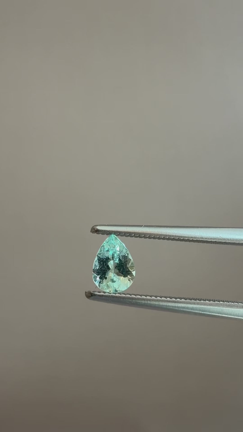 *BLACK FRIDAY* Bespoke 0.33 Carat Pear Paraíba Tourmaline