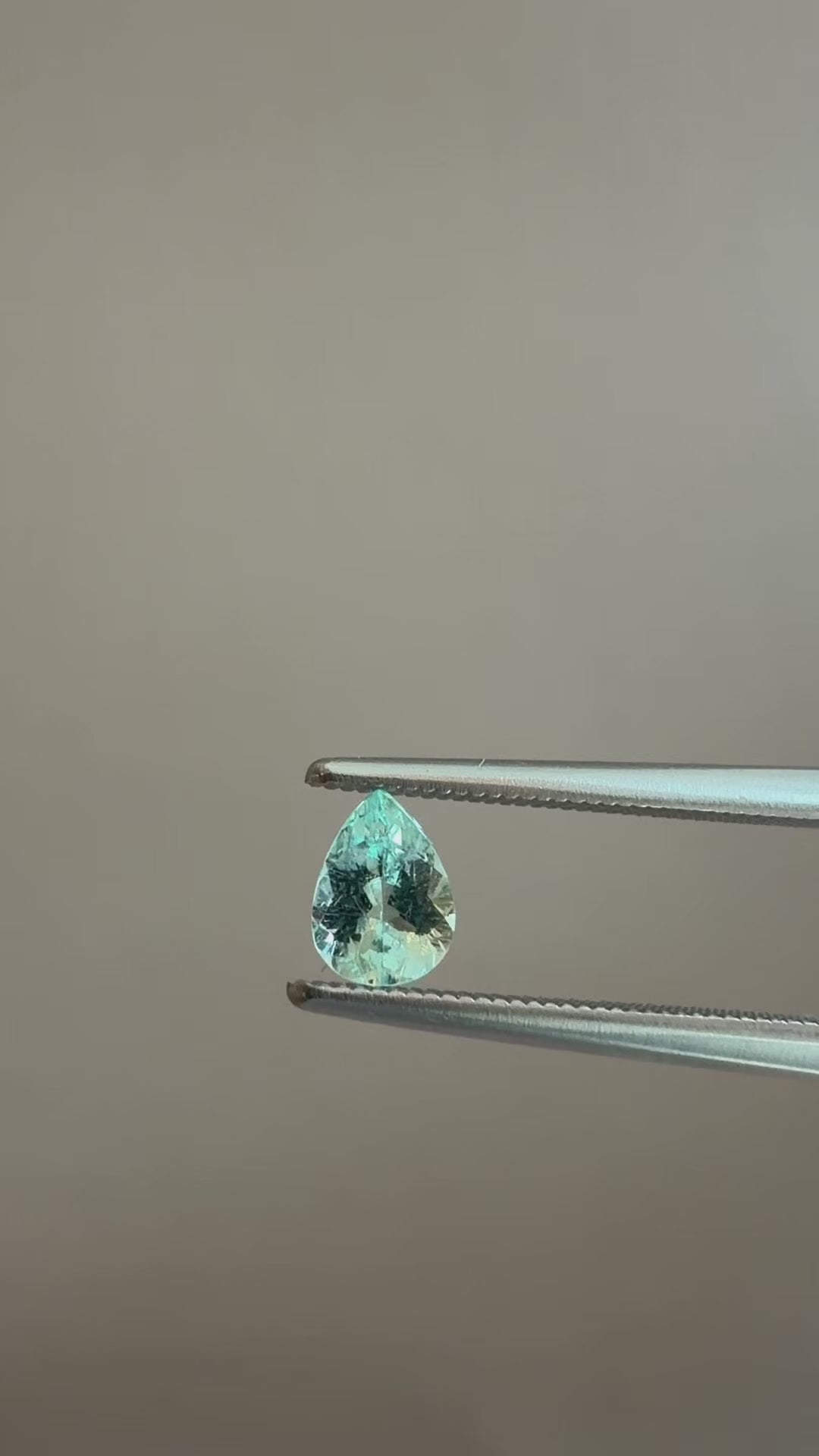 *BLACK FRIDAY* Bespoke 0.33 Carat Pear Paraíba Tourmaline