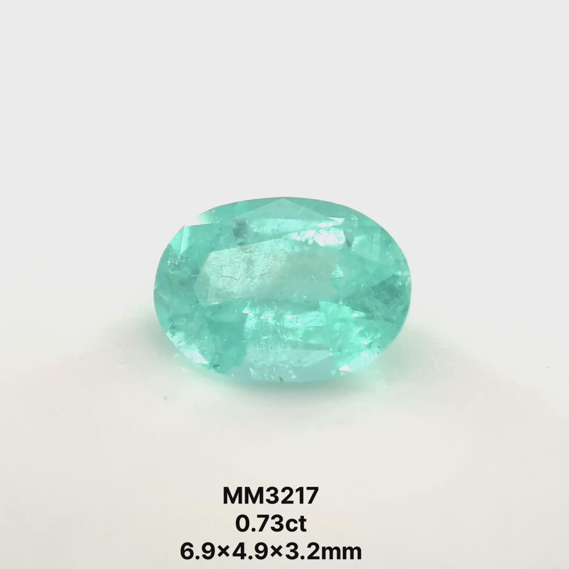 *COUTURE* Bespoke 0.73 Carat Oval Cut Paraíba Tourmaline