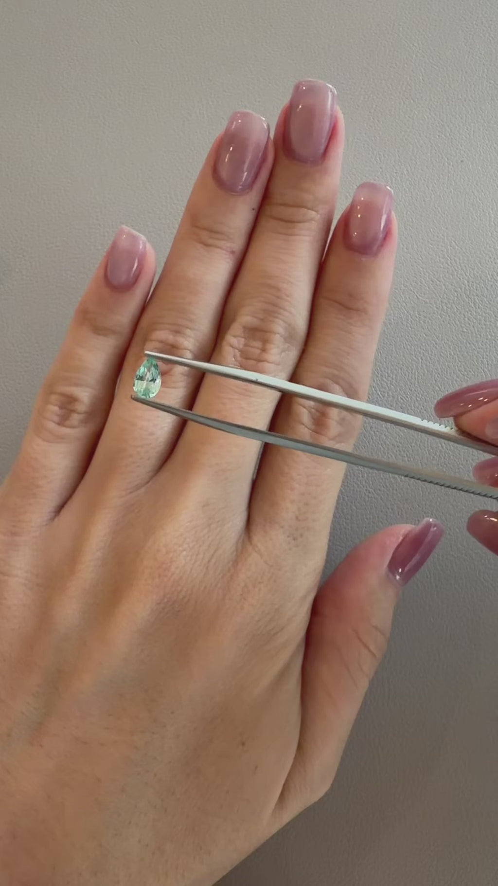 *BLACK FRIDAY* Bespoke 0.60 Carat Pear Paraíba Tourmaline