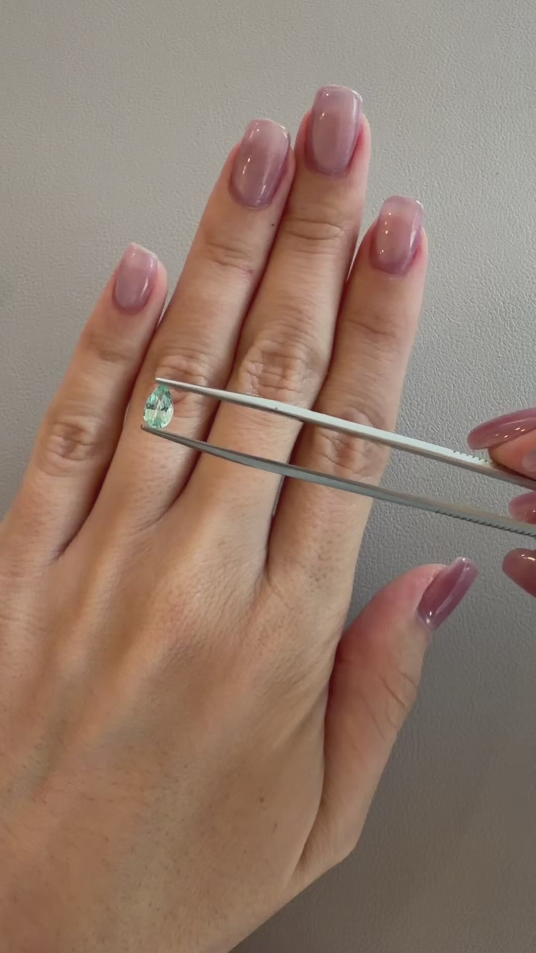 *BLACK FRIDAY* Bespoke 0.60 Carat Pear Paraíba Tourmaline