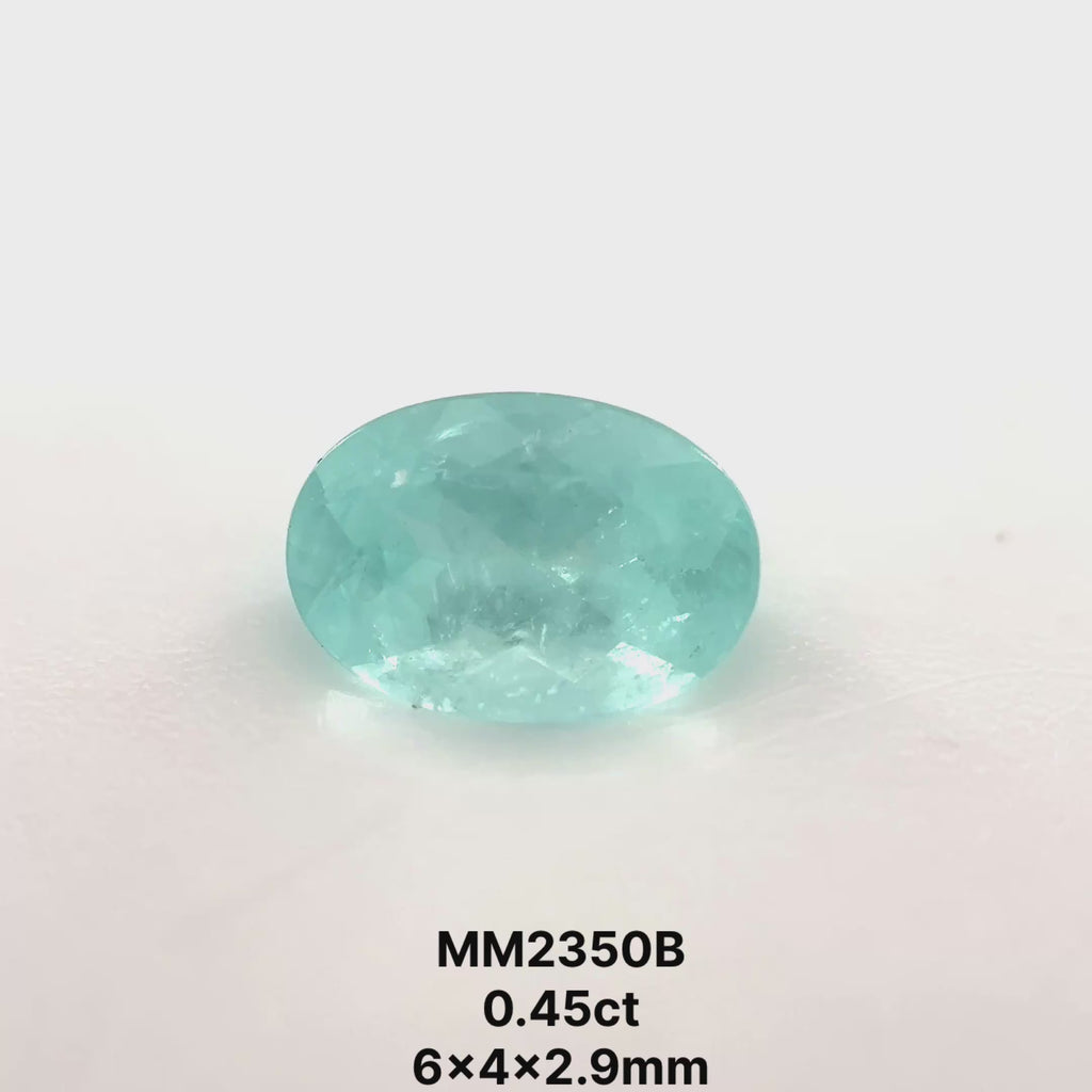 *BLACK FRIDAY* Bespoke 0.45 Carat Oval Paraíba Tourmaline