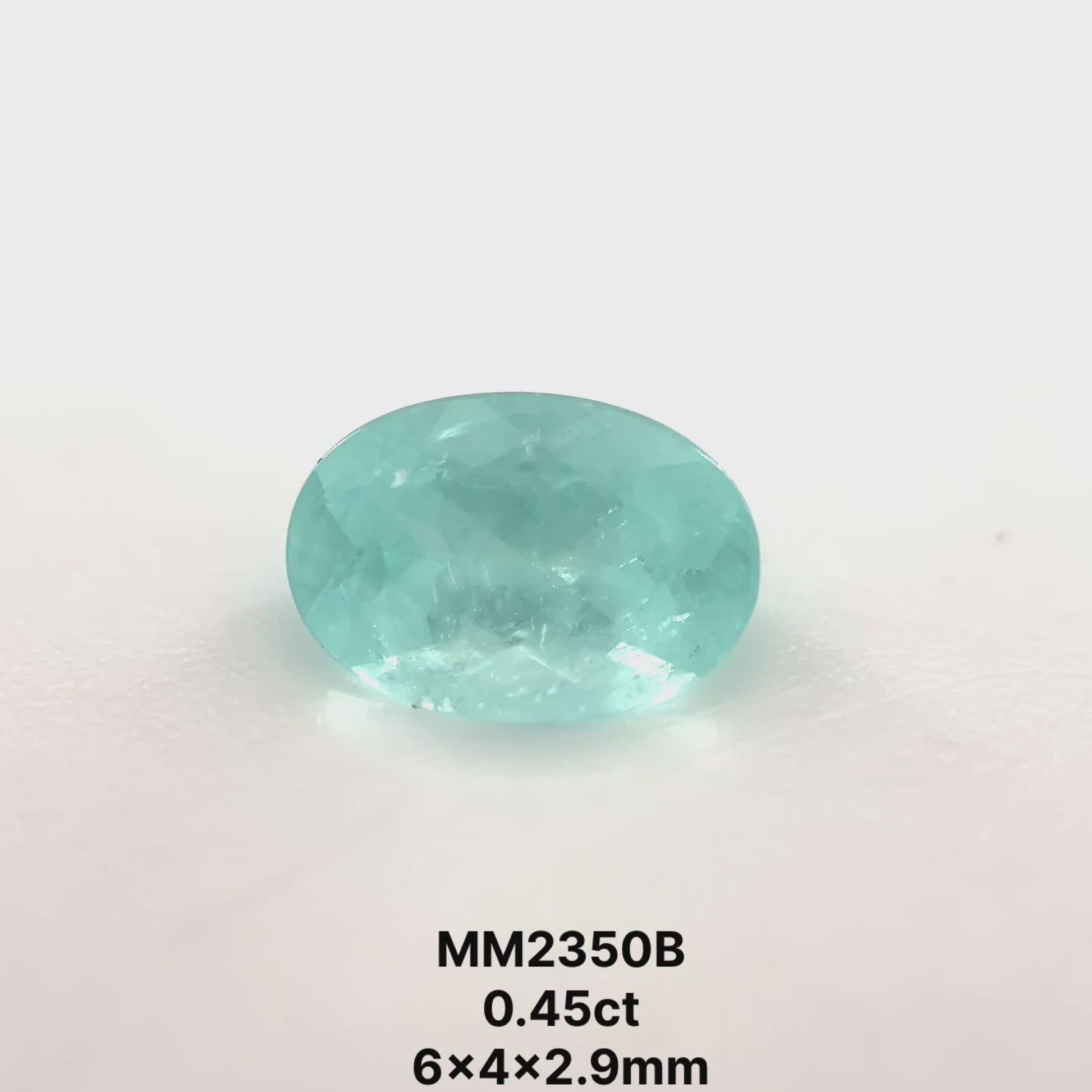 *BLACK FRIDAY* Bespoke 0.45 Carat Oval Paraíba Tourmaline