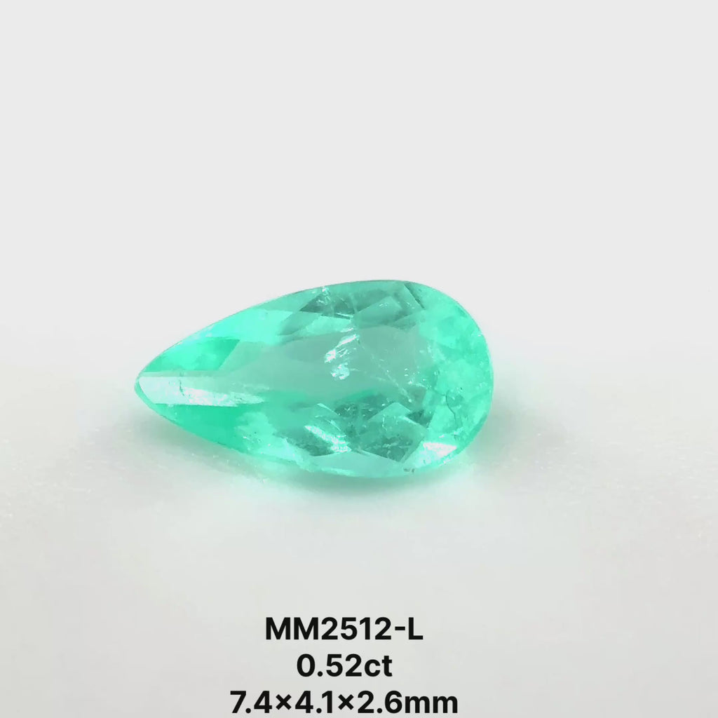 *TUCSON* Bespoke 0.52 Carat Pear Paraíba Tourmaline