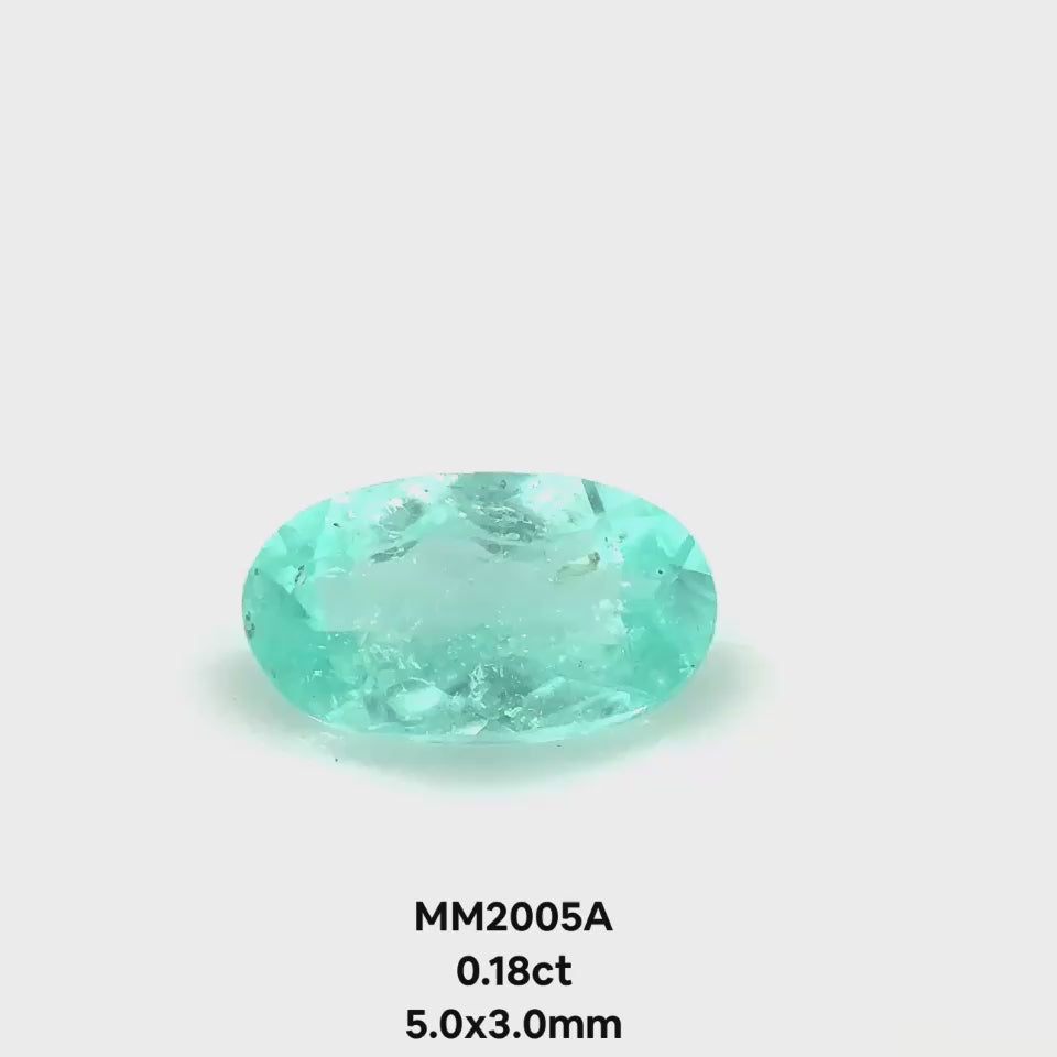 *NEW* Bespoke 0.18 Carat Oval Paraíba Tourmaline